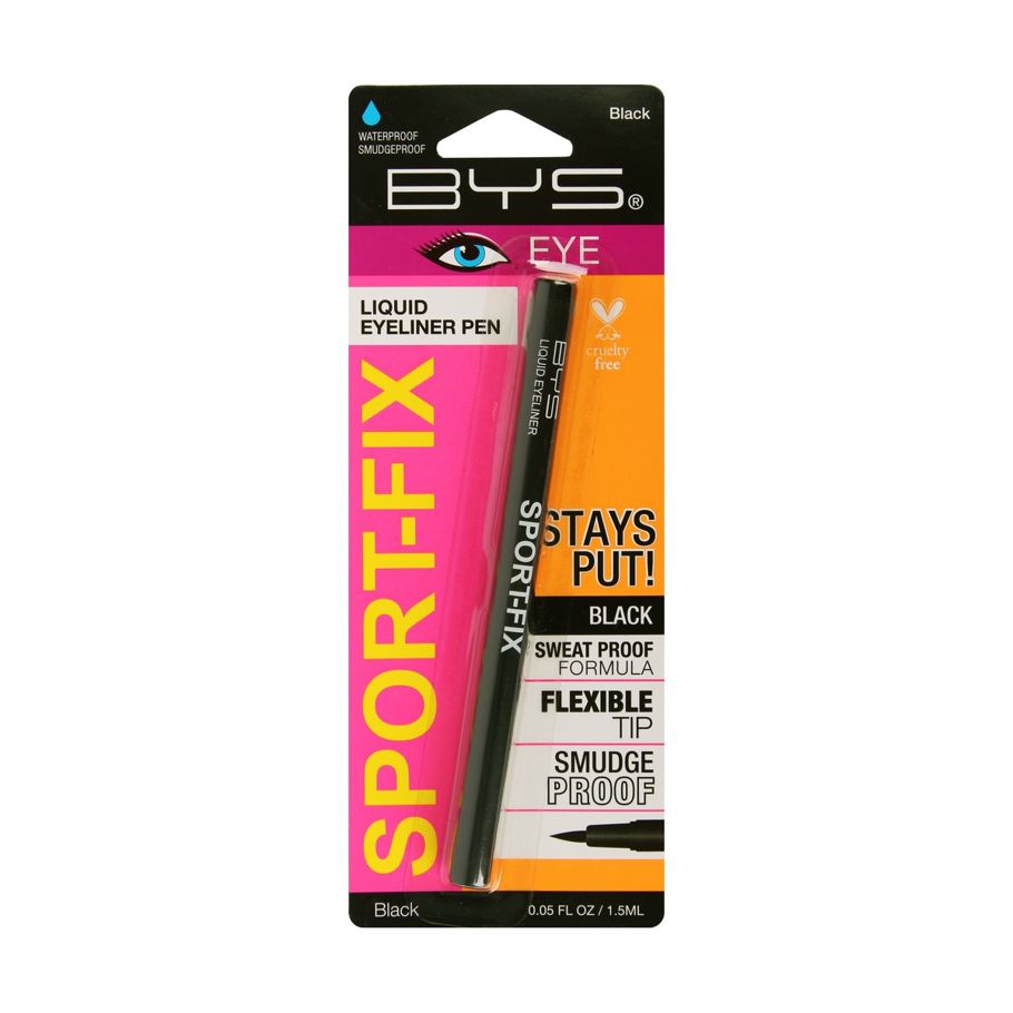 BYS Sport-Fix Liquid Eyeliner Pen - Black