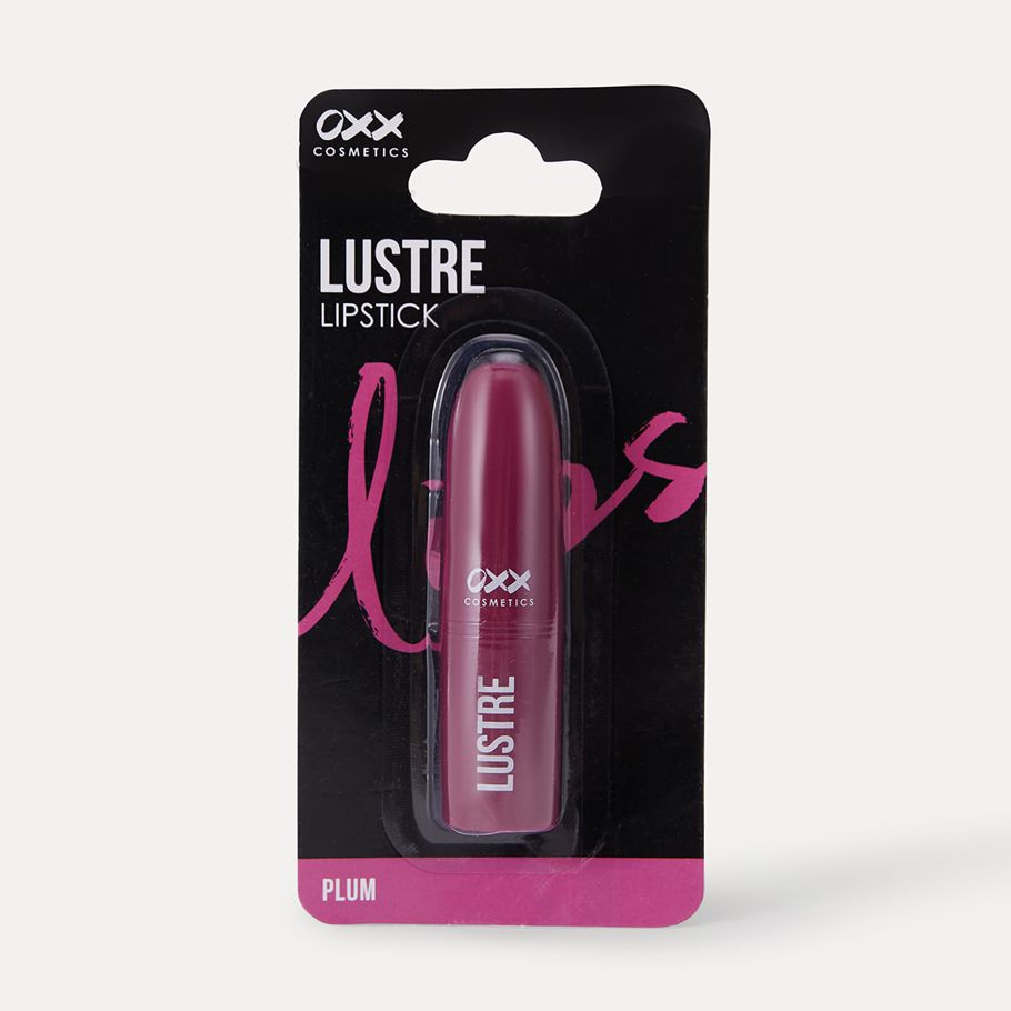 OXX Cosmetics Lustre Lipstick - Plum
