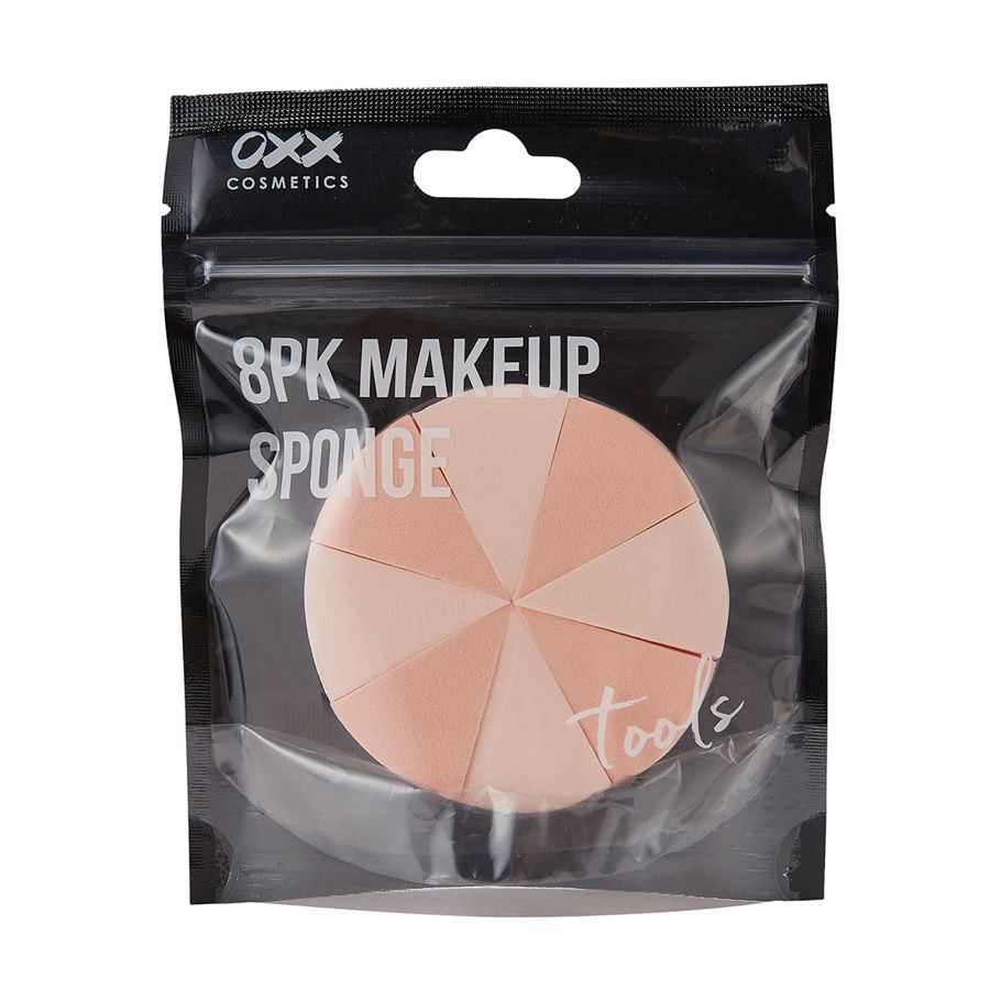 OXX Cosmetics 8 Pack Makeup Sponge - Orange