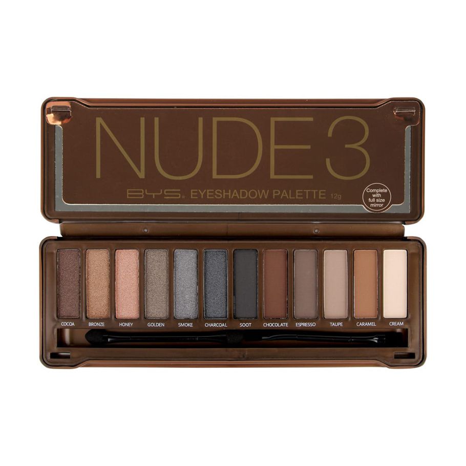 BYS Nude 3 Eyeshadow Palette