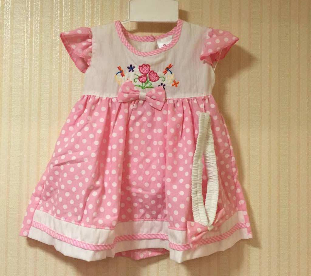 Baby Girls cotton frock 
