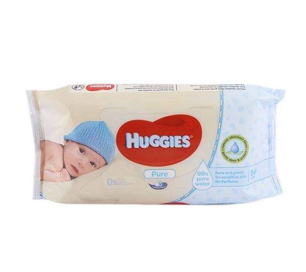 Huggies Baby Wipes - 56pcs