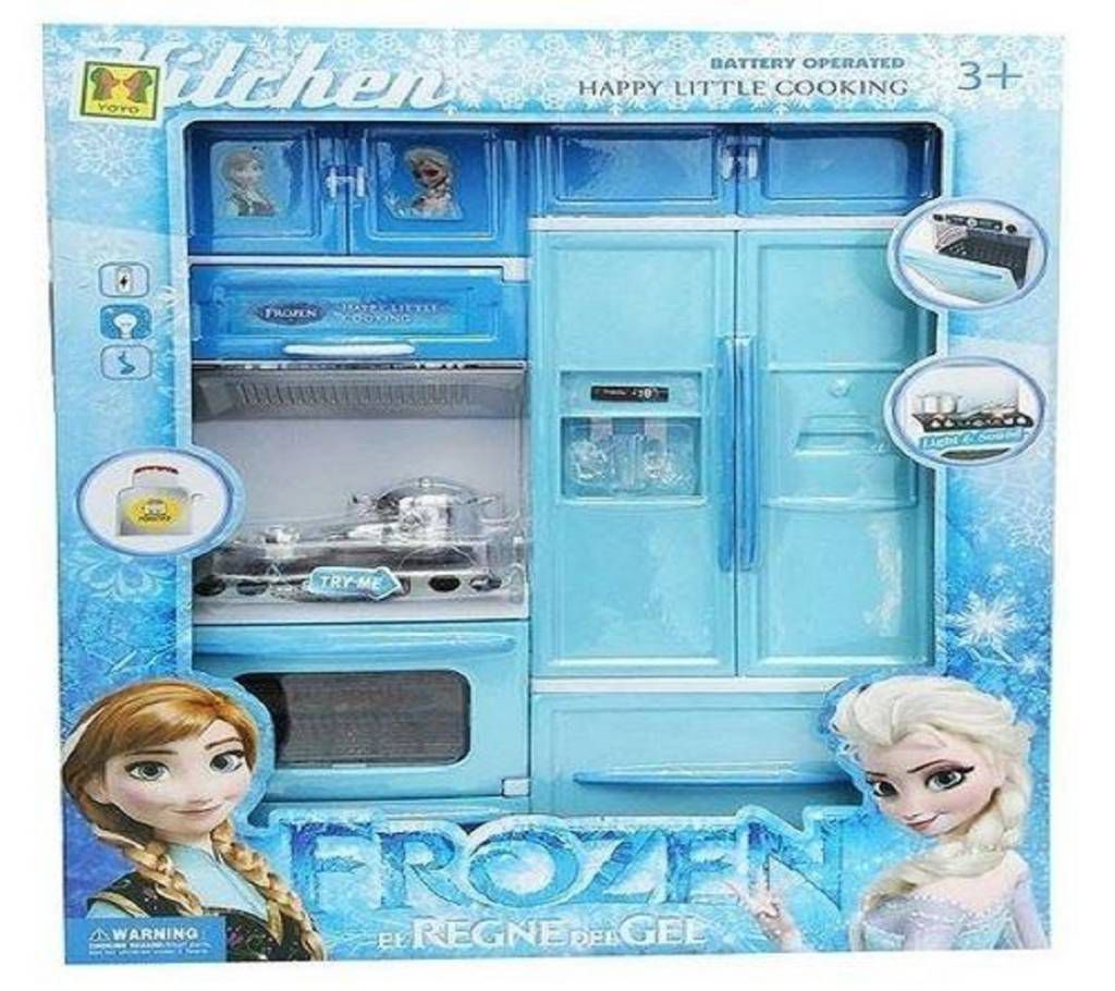 Frozen kitchen Toy Set - Blue