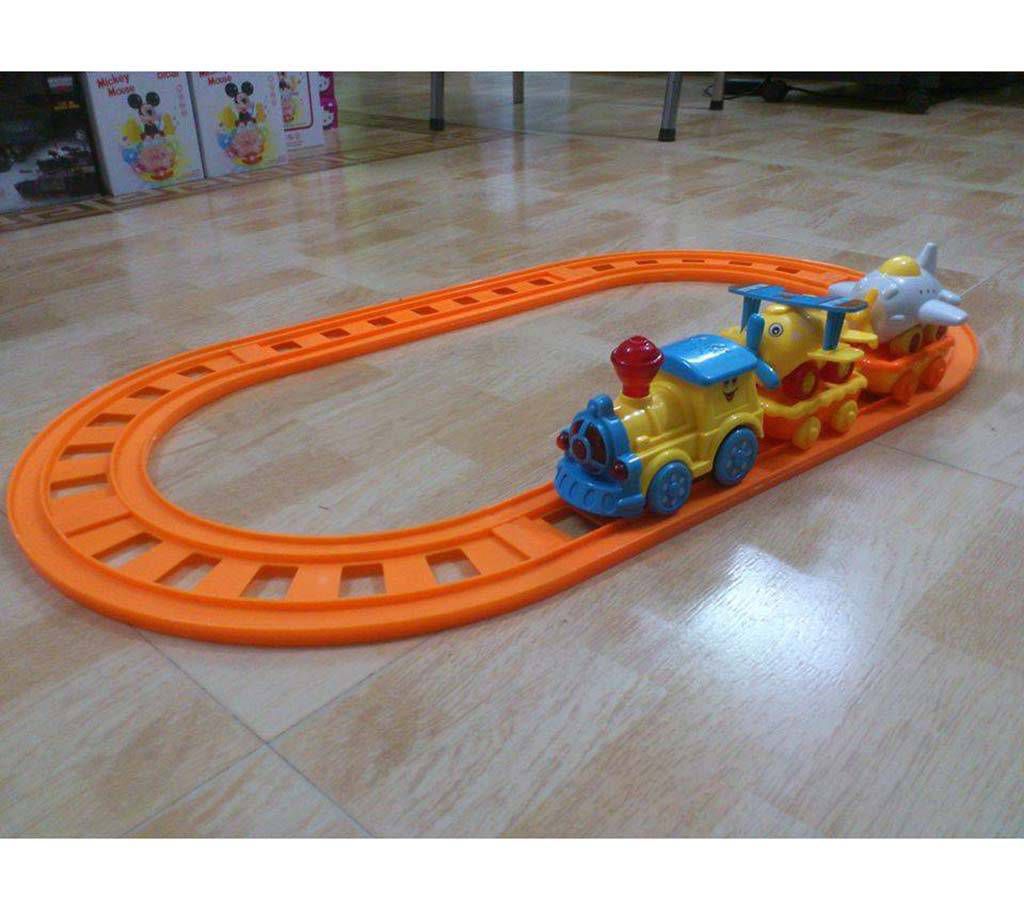 Cartoon Travel Train Toy For Kids 