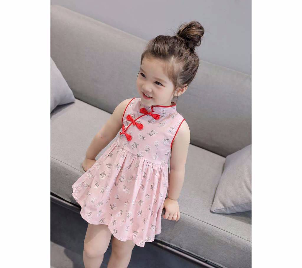 Pure Cotton Frock For Kids 