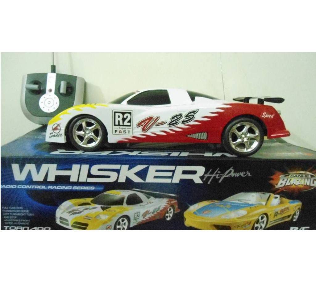 Whisker RC sports car for children