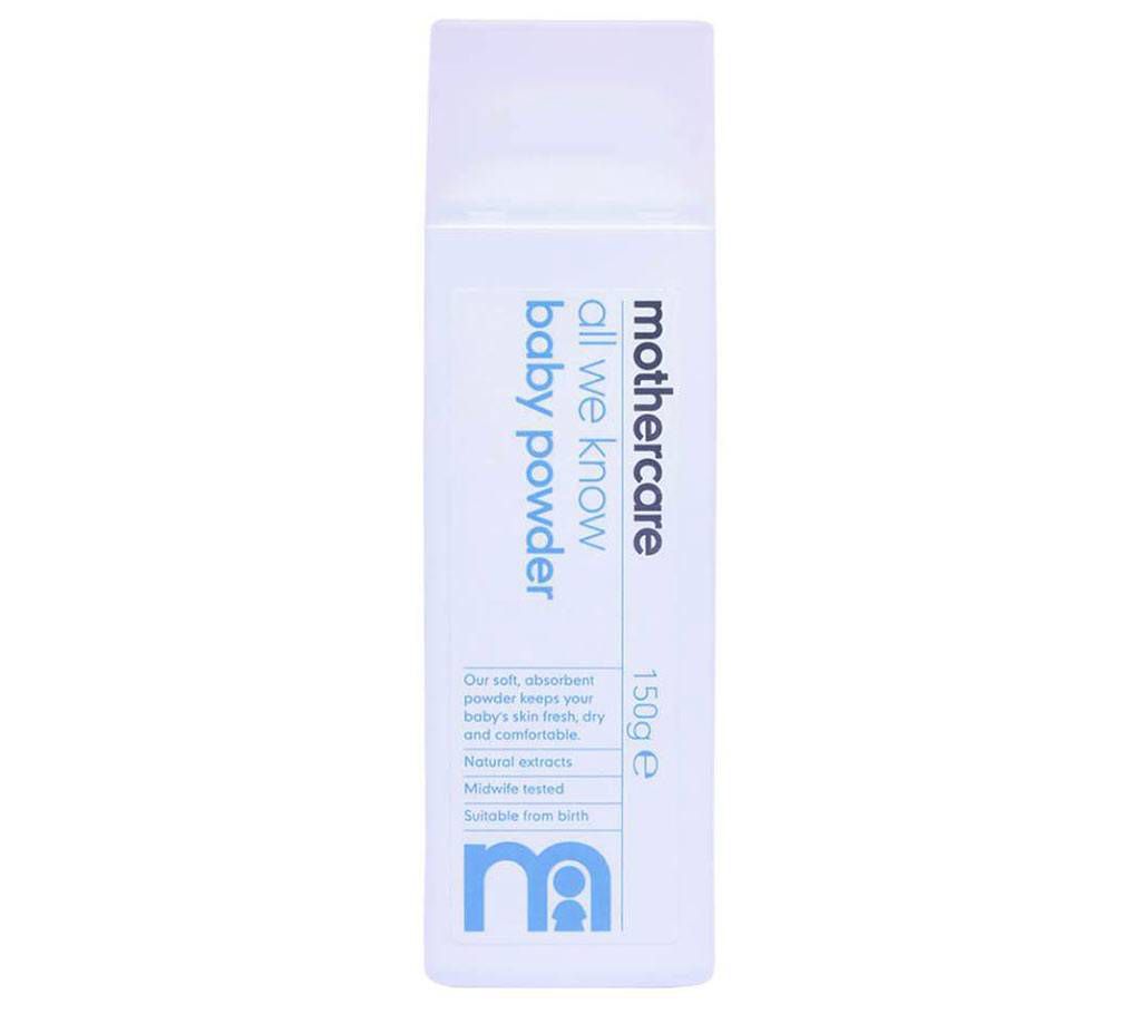 Mothercare All We Know Baby Powder-150gm