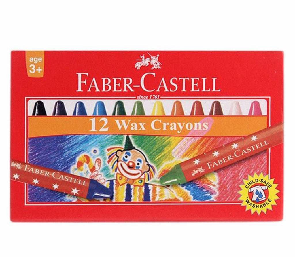 FABER CASTELL Bullet Wax Crayons - 58mm