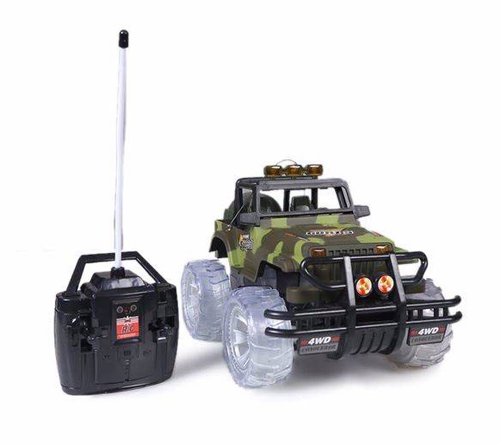 Remote controlled jeep
