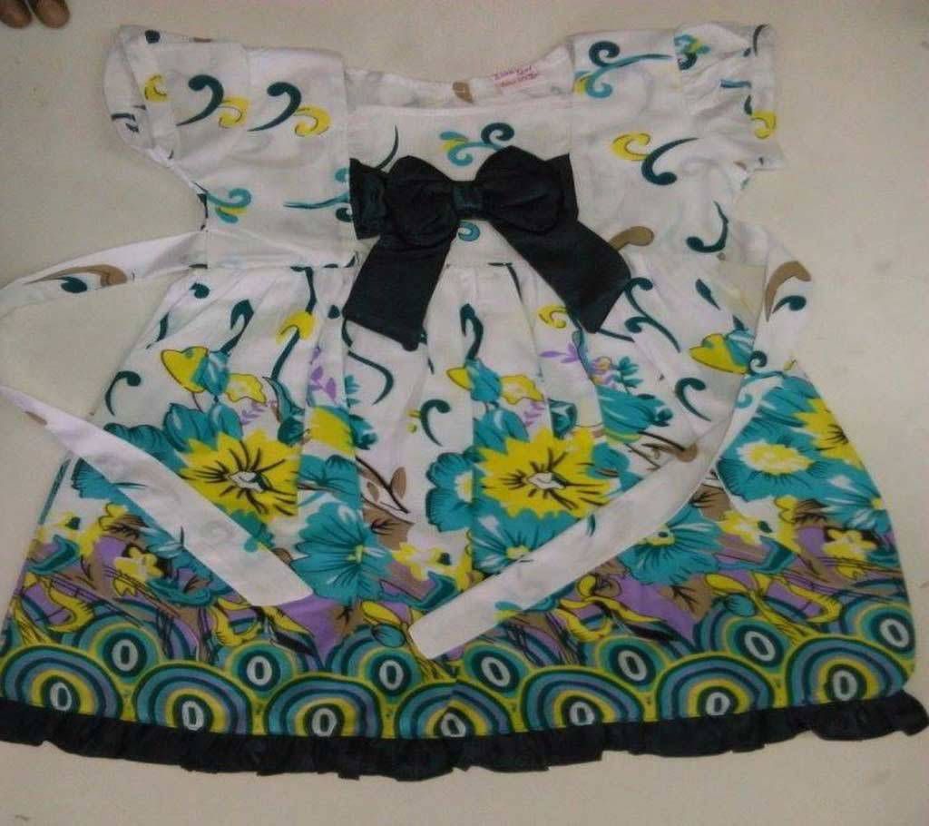 ready made cotton frock for kids 
