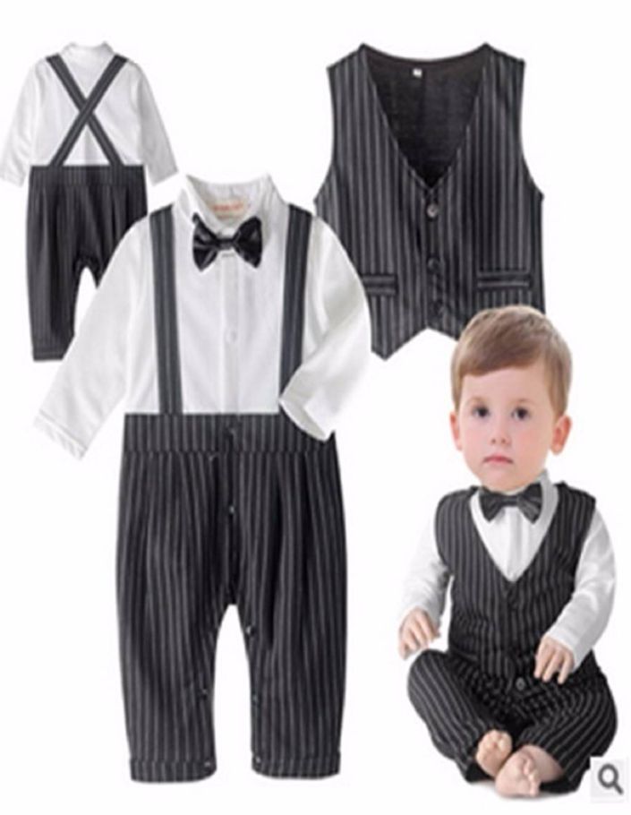 Baby Boy Party Dress Set