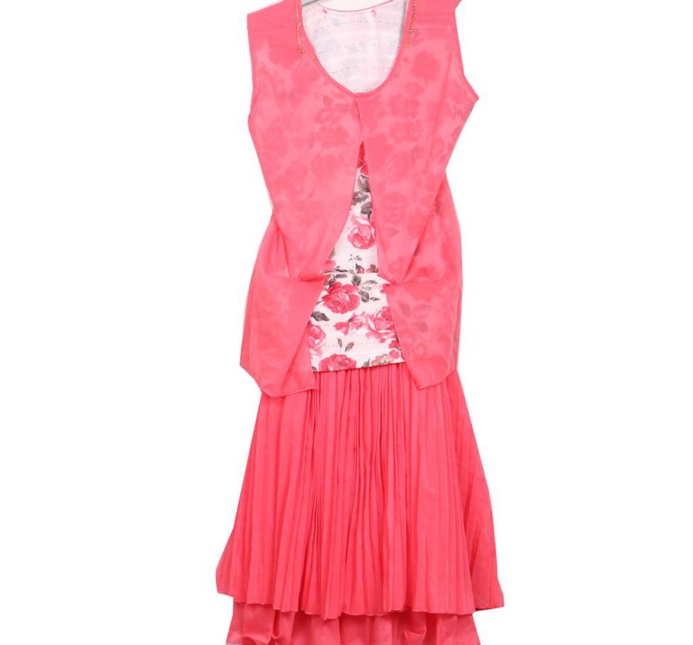 Indian georgette dress for girls 
