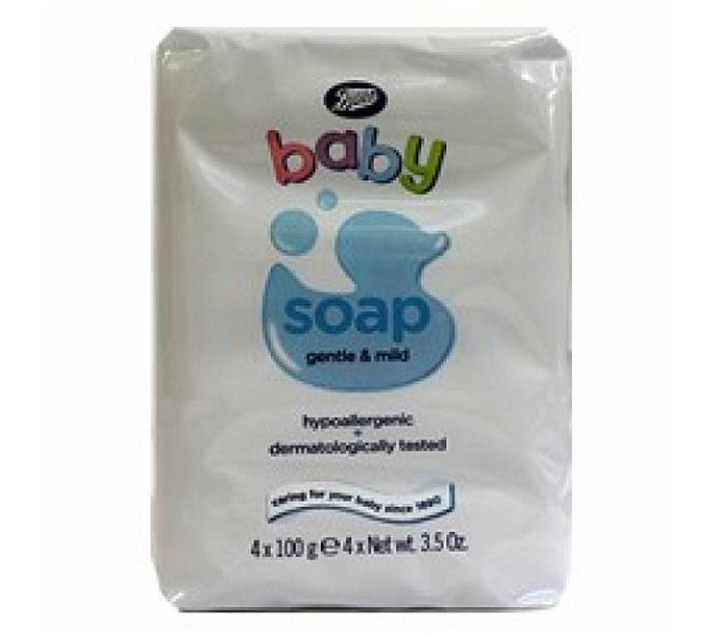 Boots Baby Soap 4 x 100g