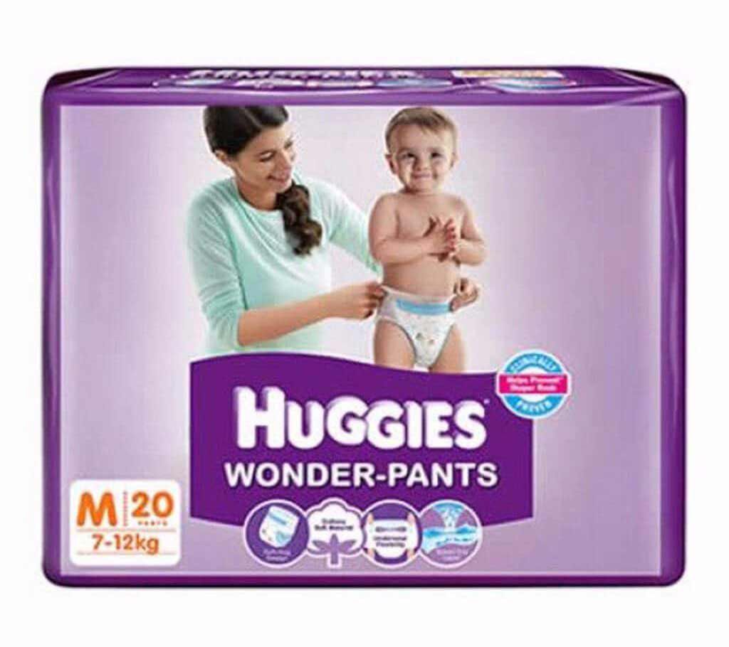 HUGGIES WONDER Diaper M(7-12kg) - 38pcs 