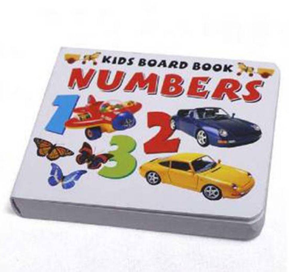 Kids board book: numbers 