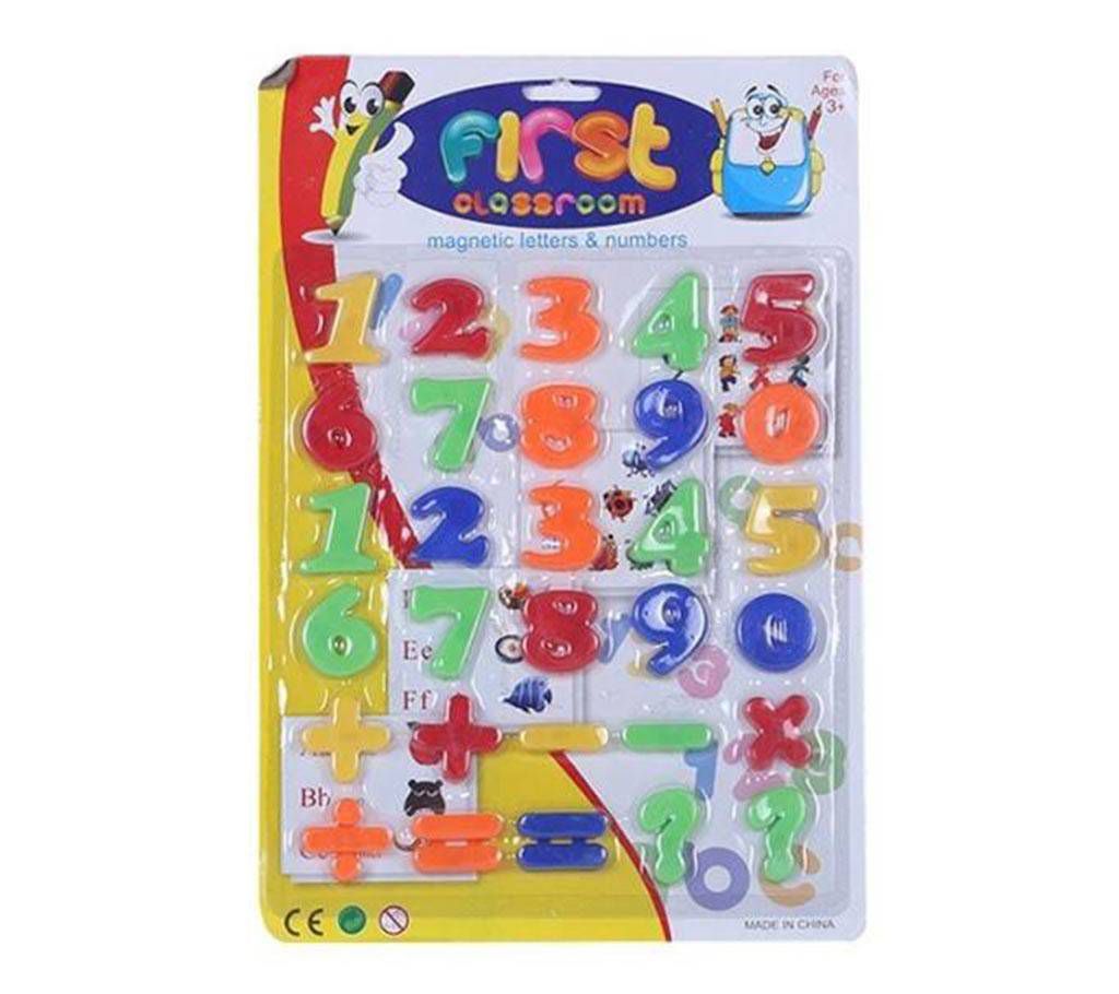 Plastic Number Toy For Kids