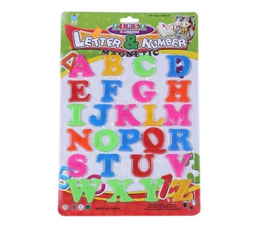 Plastic Letter Toy For Kids