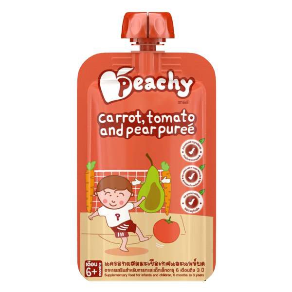 Peachy Veg-3 Kids Food