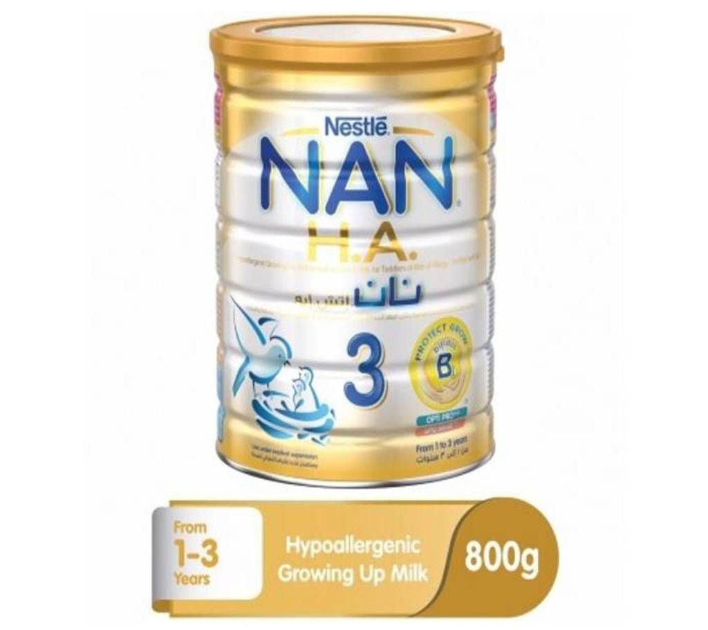 Nestle NAN HA Stage 3 Growing Up Milk Powder 800g