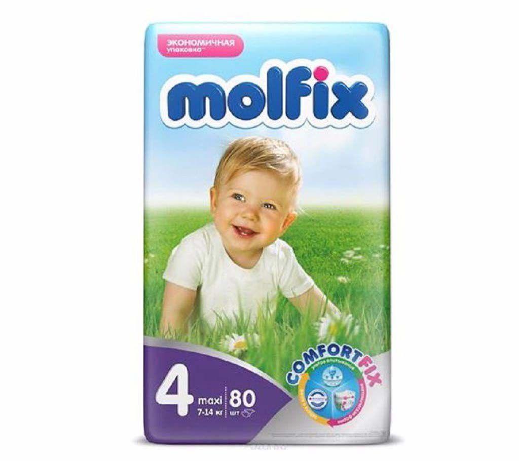 Molfix Baby Diaper 4 Maxi (80 pc)
