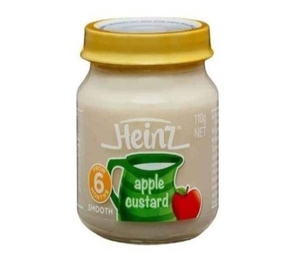 Heinz 100% Smooth Apple Custard Baby Food (6+ Month)