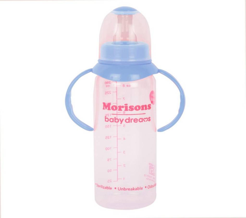 Morisons Baby Dreams Handle Feeding Bottle - 250ml 