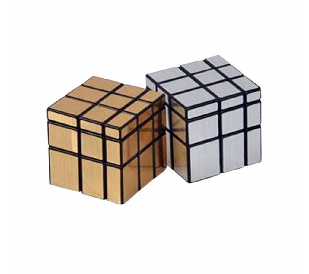Rubik's Cube A2B Mirror Puzzle - Golden