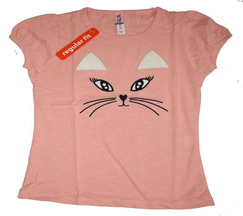 Cat Baby Girls T-Shirt