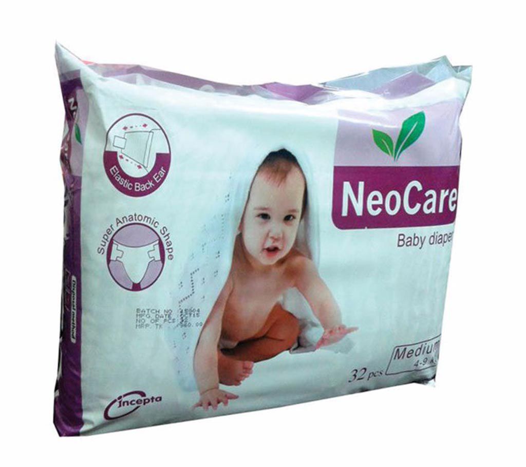 Neocare Baby Diaper - M Size (32 Pcs)