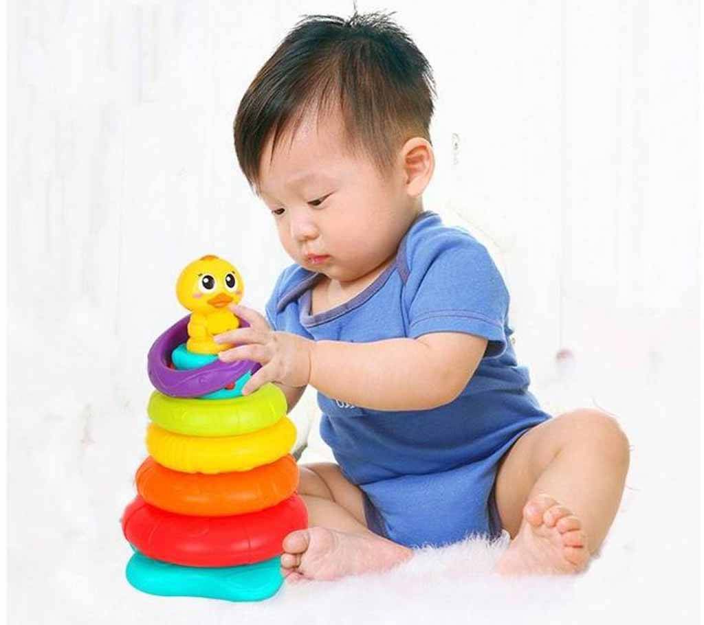 Stacking Stack Up Educational Toy For Kids - Multi-Color