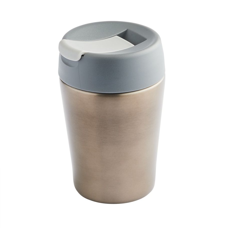 365ml Graphite Stainless Steel Double Wall Reusable Cup