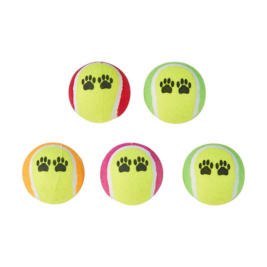 Pet Tennis Balls 5 Pack