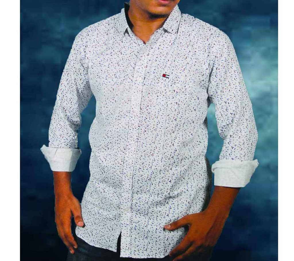 Men's Printed Full Sleeve Casual Shirt