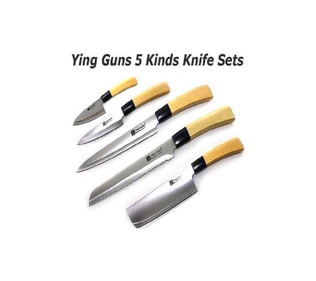 Ying Guns Knife - 5 Pcs Set