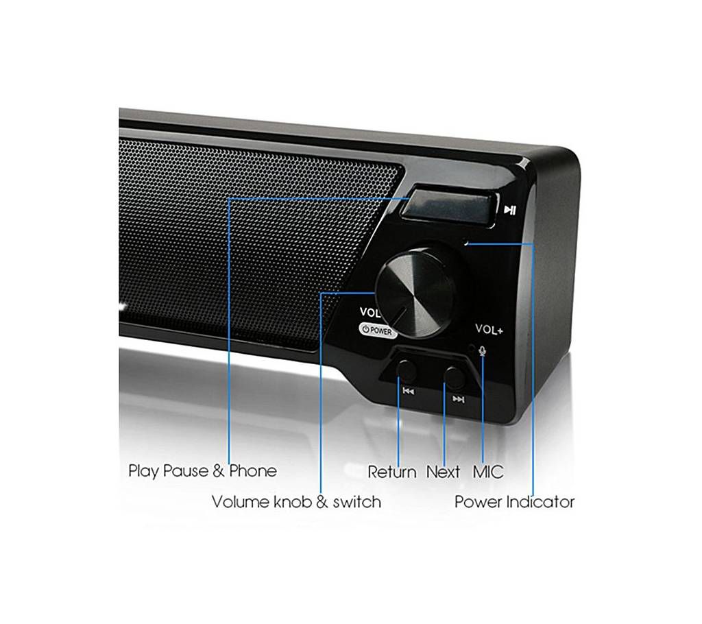 LP-509 Bluetooth Speaker TV Sound Bar