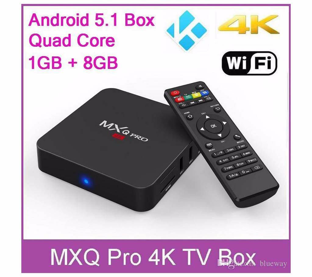 MXQ Pro Android TV Box with Remote