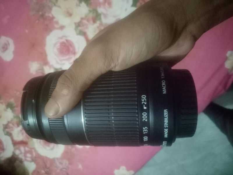 Canon 55-250 mm zoom lens.ক্যানন জুম লেন্স