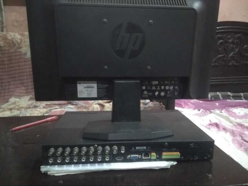 Hp monitor & Valutop dvr combo