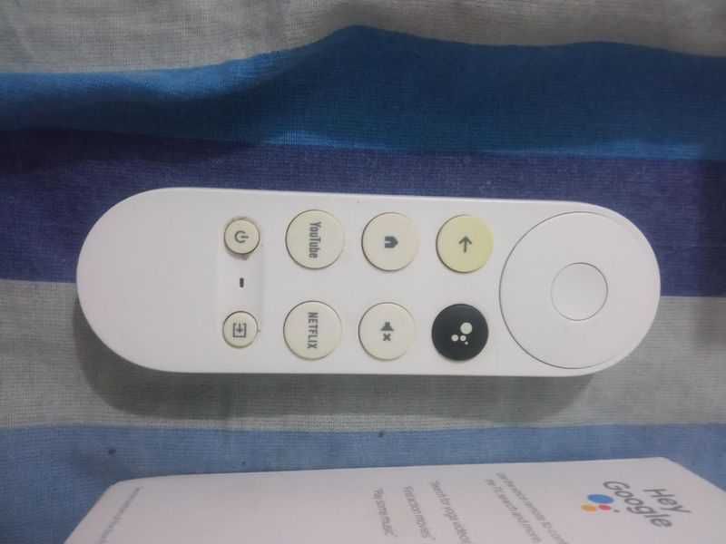 Google TV with remote