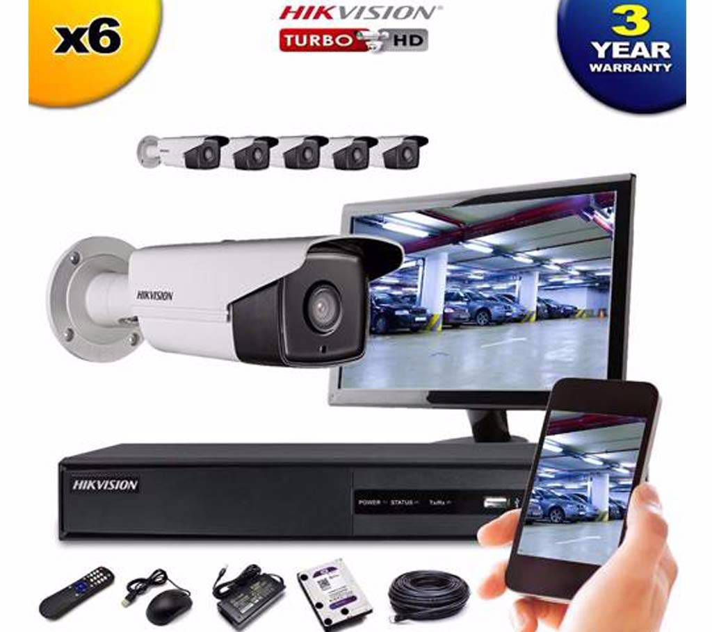 10 PCS - HD CCTV Camera Package