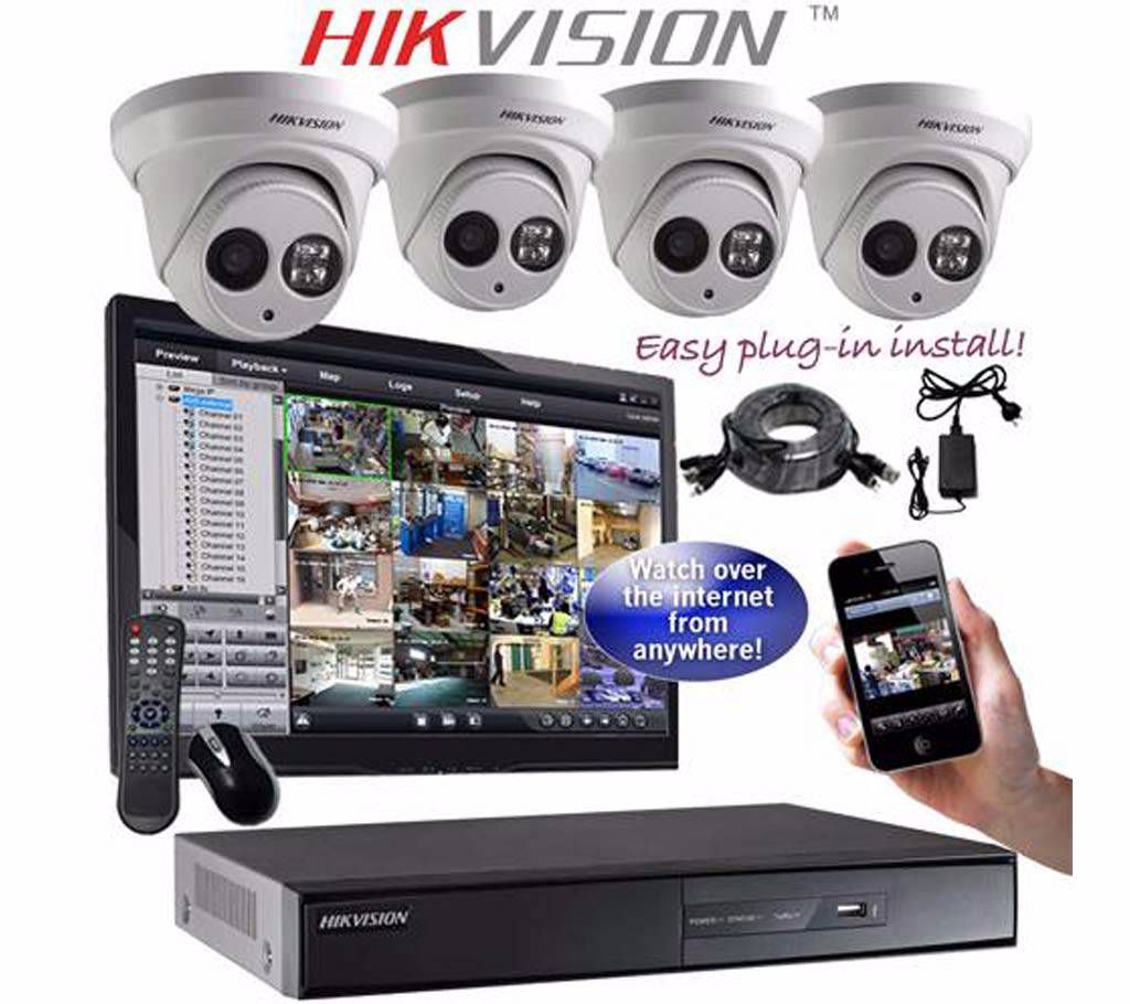 07 PCS - HD CCTV Camera Package