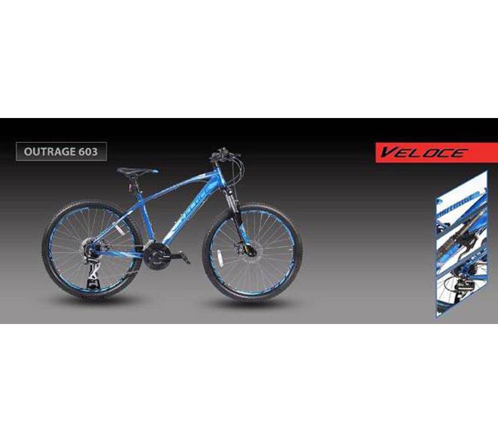 Veloce Outrage 603 - 2017 Blue Bicycle