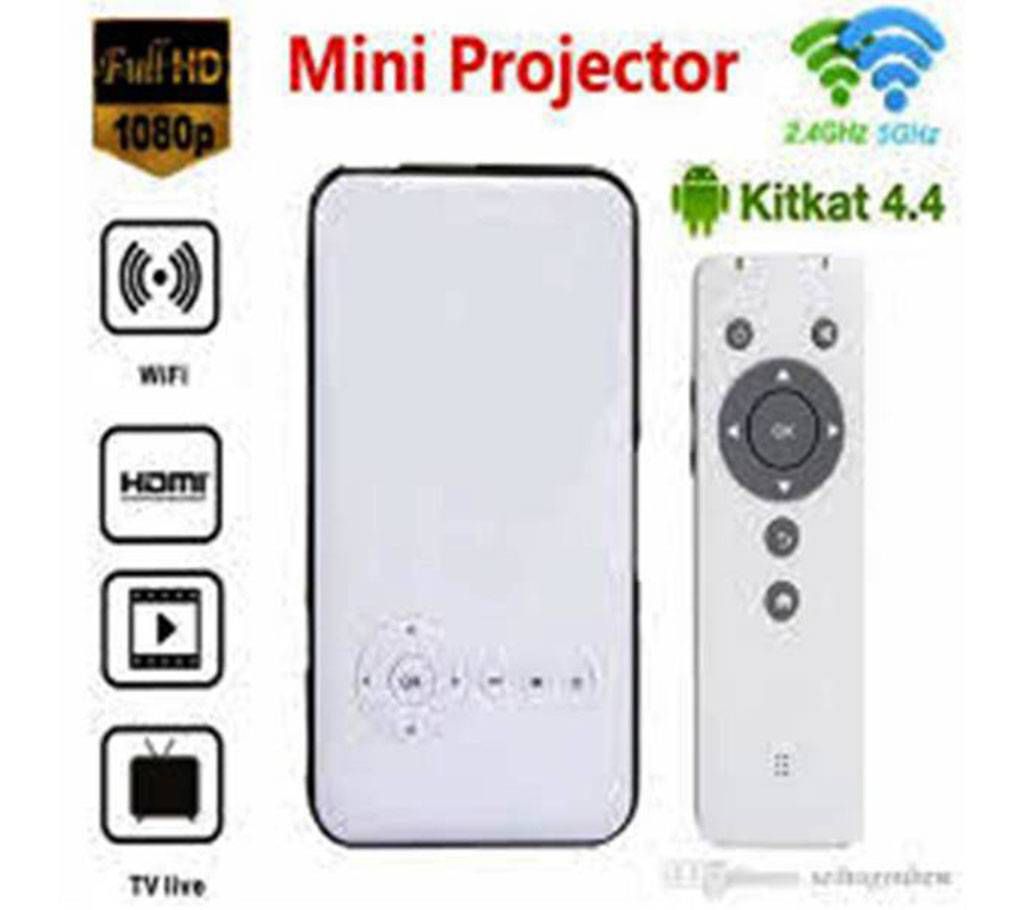 M6 Andriod Wifi DLP 4k Pocket Projector 