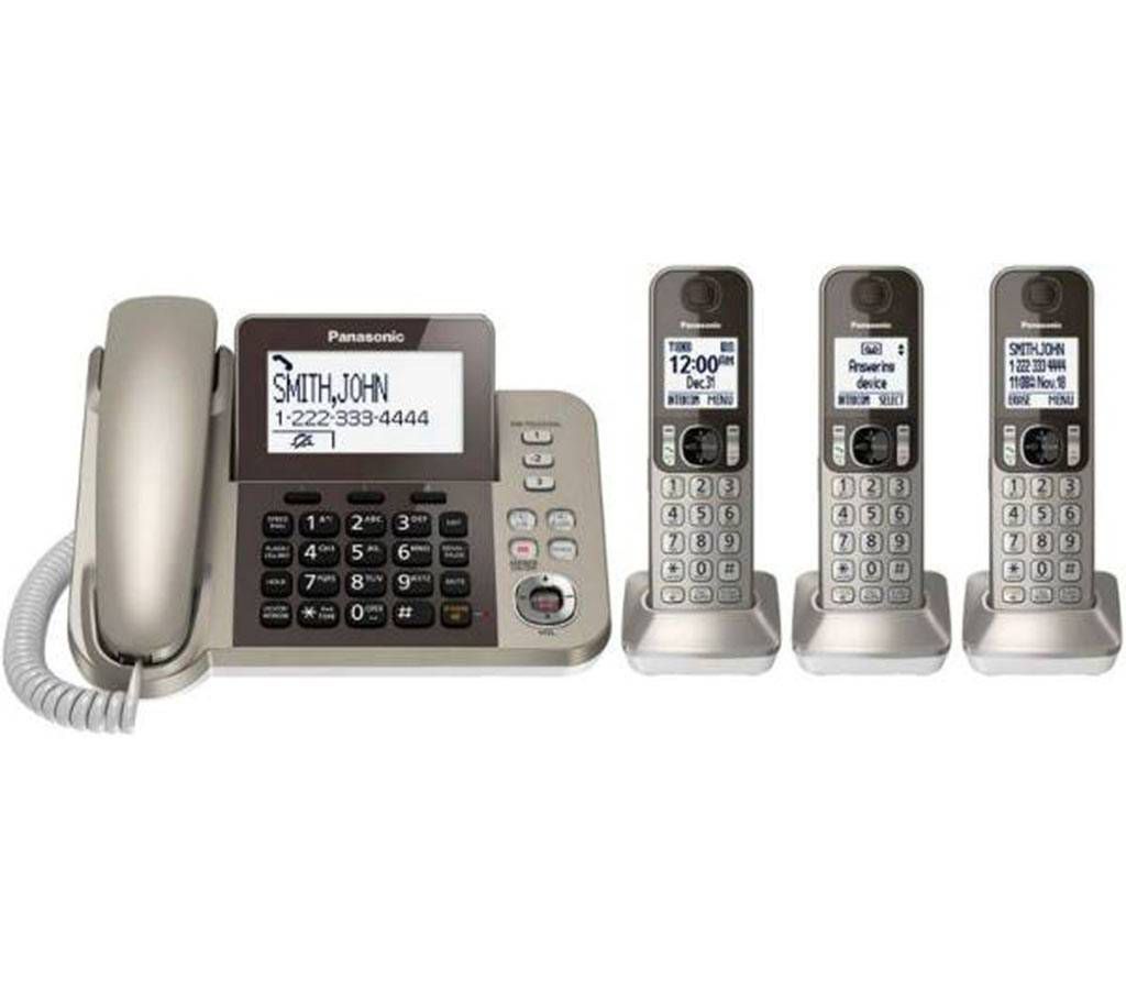 KX-TGF353 TNT Corded and Cordless Phone 3 Handsets 353
