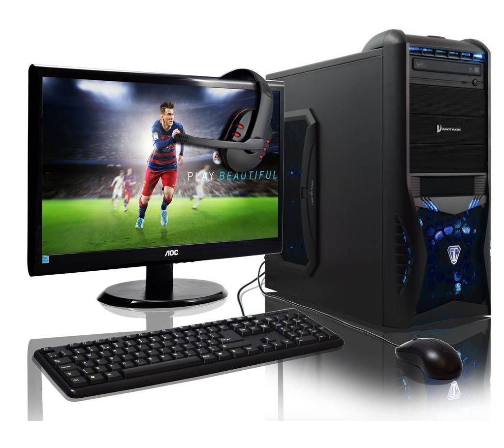 Desktop Computer Package -Core i3 3.00GHz HDD 250GB RAM DDR3 2GB & 17