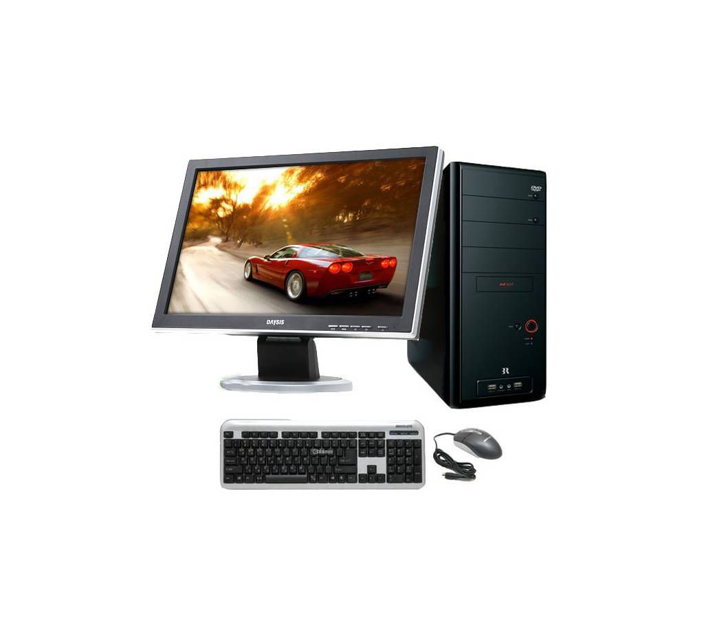Desktop Computer Package -Core i3 3.00GHz HDD 500GB RAM DDR3 2GB & 17