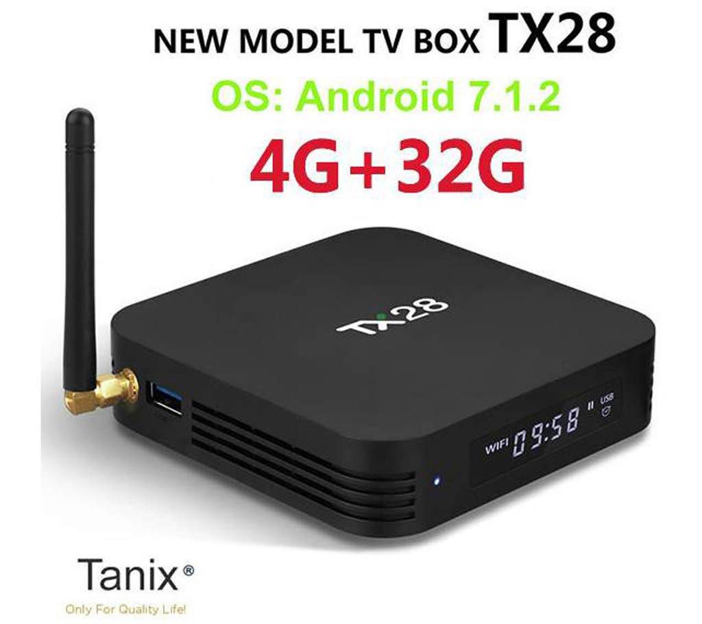 Tanix TX28 Android 7.1 Ram 4GB 32GB TV Box