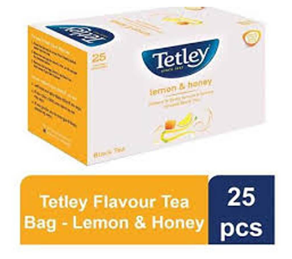 Tetley Green Tea Bag - Lemon & Honey - 25pcs/37.5g 