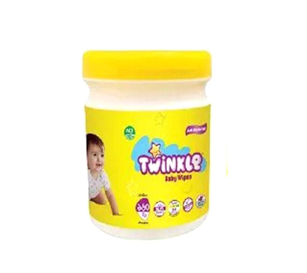 Twinkle Baby Wipes Jar 160pcs 