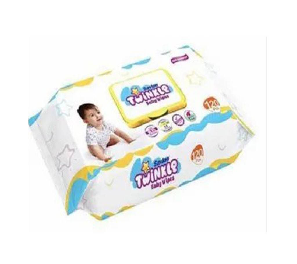 Twinkle Baby Wipes Pouch 120 pcs  